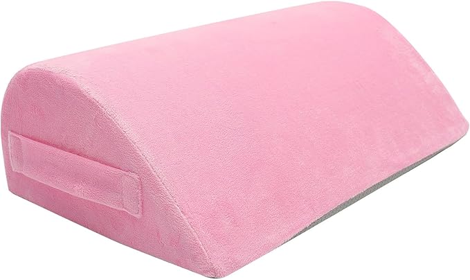 Operitacx Memory Foot Rest Pillow for Home Office Ergonomic Under Desk Cushion Non- Base Comfortable Footrest for Improved Circulation and Relief from Leg Cramps