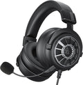 EKSA Gaming Headset with Microphone for PS5 PS4 PC Switch, Over-Ear Headphones with Detachable Noise Cancelling Mic, 50 mm Drivers,3D Stereo Surround Sound, Wired Gaming Headphones-Gift