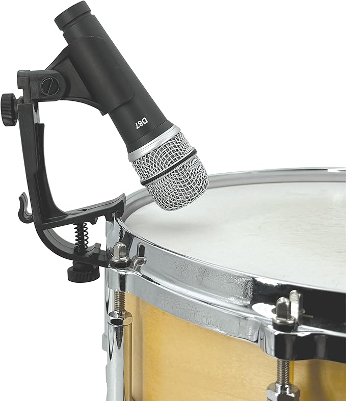 CAD Audio D87 Supercardioid Dynamic Microphone for Drums, Percussion, Acoustic Instruments, Guitar amp – High SPL, Strong Build, for Live and Studio