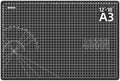 DIYSELF Cutting Mat 12in×18in, Cutting Mats for Crafts, Self Healing Cutting Mat A3, Fabric Cutting Mats Double Side for Sewing, Quilting, Craft Mat for Desktop, Matting & Mounting Materials