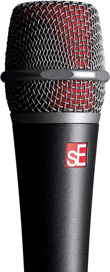 Briskdrop sE Electronics V7 X Supercardioid Dynamic Microphone - Bundle with Pop Filter and XLR Cable
