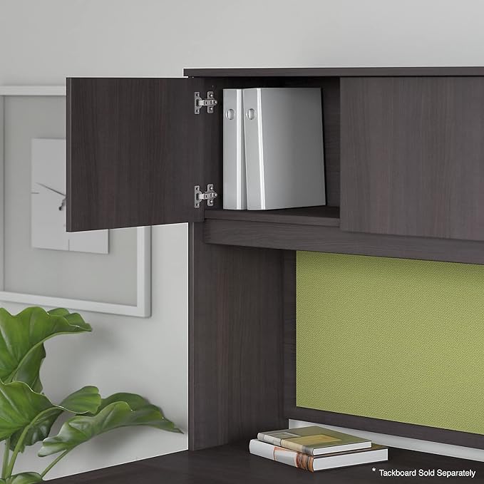Bush Business Furniture Studio C 72W Desk Hutch, Storm Gray