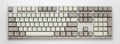 Ducky Origin Vintage Double Shot PBT Mechanical Keyboard (Cherry MX Silent Red)