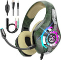 Gaming Headset for PC, Ps5, Switch, Mobile, Gaming Headphones for Nintendo with Noise Canceling Mic, Deep Bass Stereo Sound
