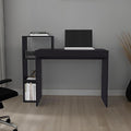 Wide Classic Writing Desk with 4 Side Open Shelves for a Bookcase and, Simple Work Top Surface, Modern Home Office Computer Desk. Generous Surface Area: Offers ample space for your computer, books,