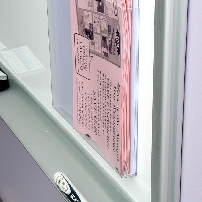 StoreSMART® - Literature Holder with Magnetic Back - Letter-Size - LHMAG-1