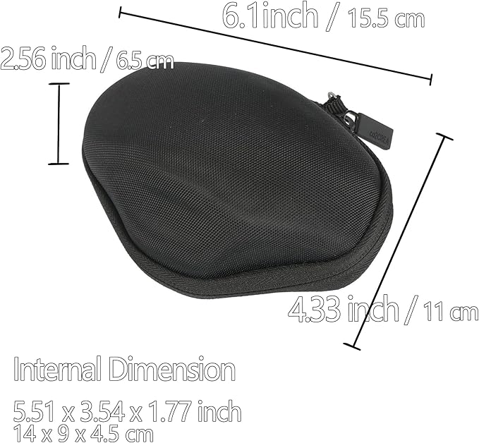 co2CREA Hard Travel Case Replacement for Logitech G602 G604 Lag-Free Wireless Gaming Mouse
