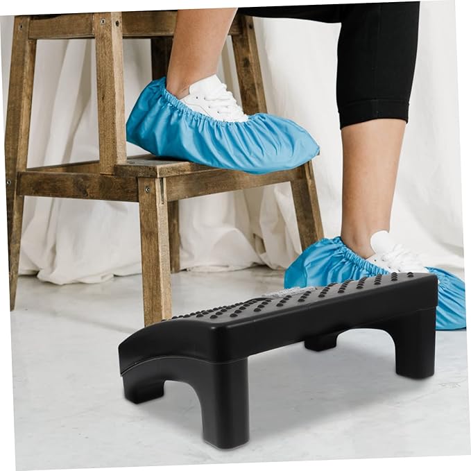 STOBOK 1pc Household Foot Stool Non-Slip Design Ergonomic Foot Rest for Office Home Use for Pain Relief Stylish and Portable