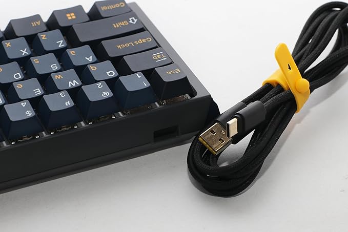 Ducky One 3 Mini Pro Nazca 8K 60% Hotswap RGB Triple Shot PBT Mechanical Keyboard - Cherry MX2A Red