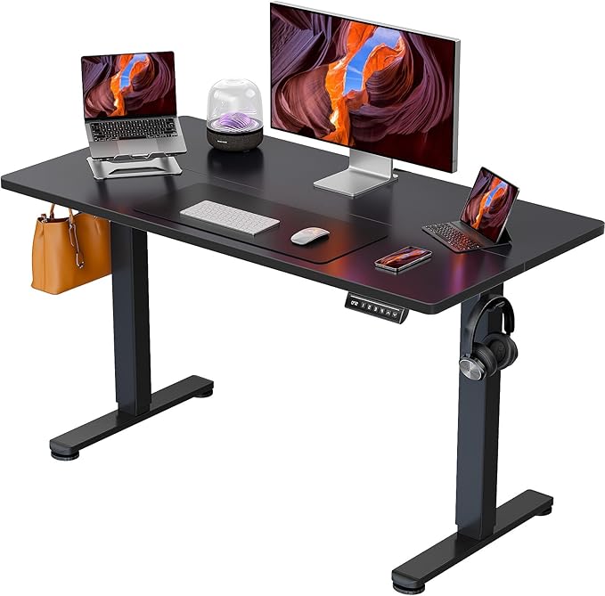 ErGear Electric Standing Desk – Black (44")
