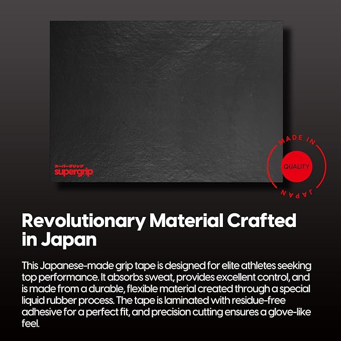 Pulsar Gaming Gears SUPERGRIP Un-Cut DIY Griptape Sweat Absorbing High Performance Universal Anti Slip Mouse Grip Tape Ultra-Thin 0.5mm (0.02in) Size 130 x 90mm (5.1 x 3.5in)