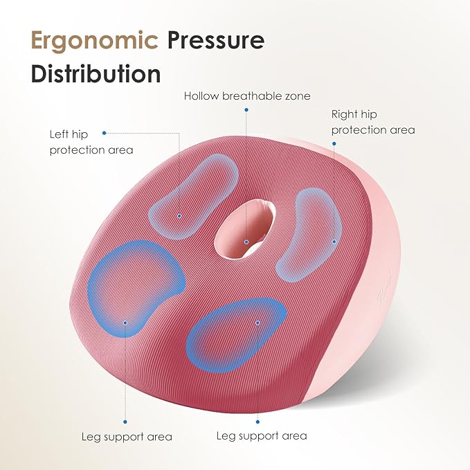 FLORICH Seat Cushion and Lumbar Support Pillow