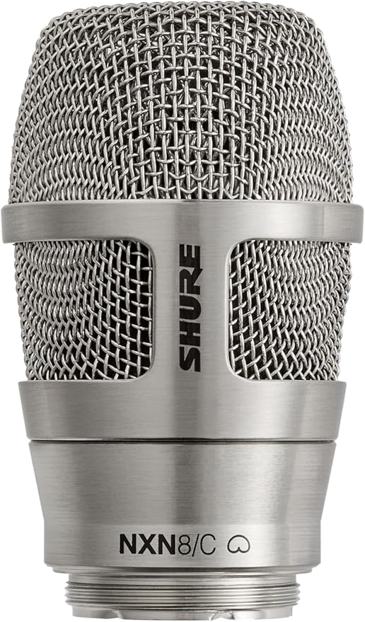 Shure Nexadyne 8/C Cardioid Dynamic Wireless Capsule for use Handheld Transmitters - Nickel (RPW202)