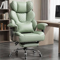 COMHOMA Big and Tall Office Chair with Upgrade Footrest, Heavy Duty Gaming Chair High Back Executive Chair with Spring Lumbar Support for Lower Back Pain Relief, 150°Reclining Adjustable Armrests