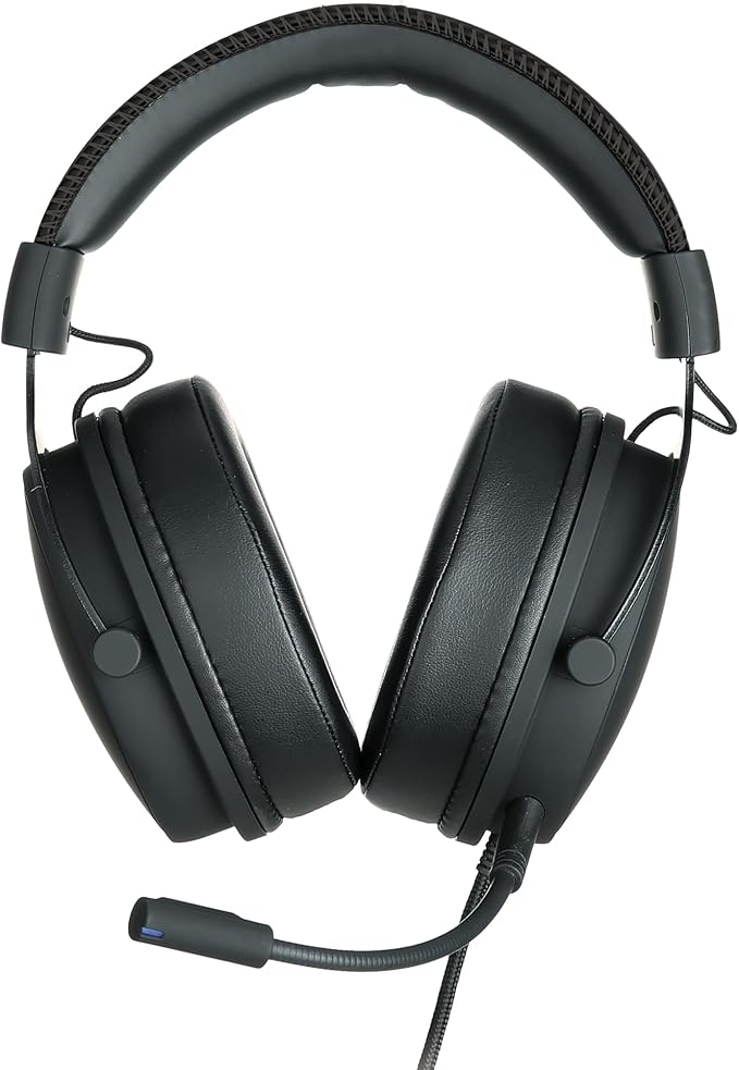 Areios 7.1 Surround Sound Console and PC Gaming Headset, Black