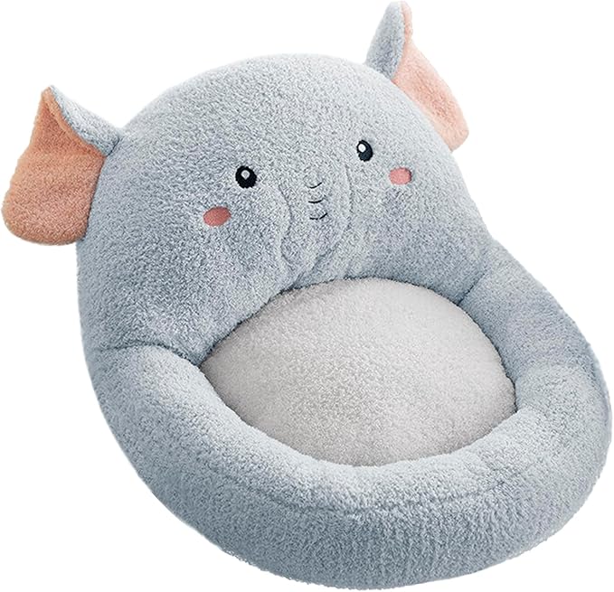 Cartoon Back Seat Nest Cushion - Indoor/Outdoor Office Chair Pad - Tufted Sitting Support - Relieves Garden Sofa Armchair Wheelchair Back Chair