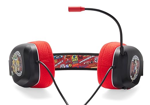 PowerA Wired Stereo Headset for Nintendo Switch and Switch 2 - Mario Kart Rivals, 3.5 mm, Wired, Stereo, Officially Licensed