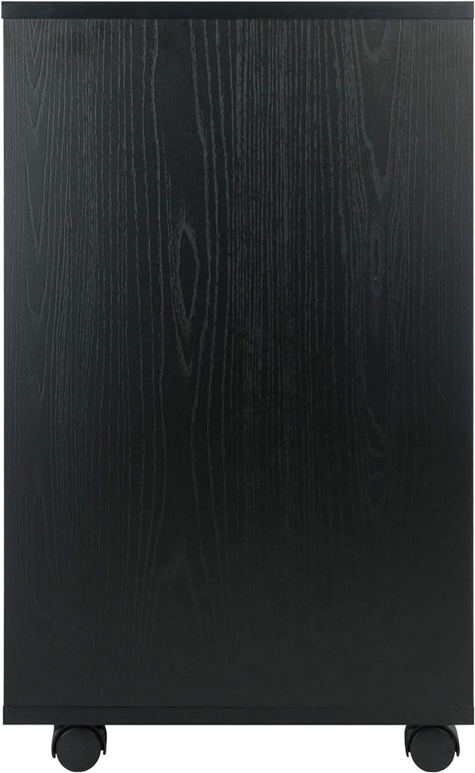 Winsome Halifax 5-Drawer Storage Cabinet, Black (20519)