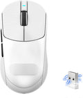MAMBASNAKE×Attack Shark X8 Plus Wireless Gaming Mouse,55g Lightweight Triple Mode Ergonomic Gaming Mouse,PAW3395PRO 40K DPI Optical Sensor,150h Battery Life,Griptape Programmable Buttons for PC/Mac