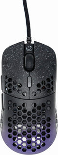 Gwolves Hati HTM Lightweight Honeycomb Wired Gaming Mouse,~56g,3389 Sensor,16,000 DPI, Low Latency,Anti-Interference,6Programmable Btns,On-Board Memory,PC/Mac and Laptop (Gradient Blue, HTM - Medium)
