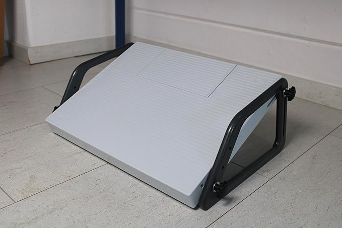Wedo Relax Footrest Tilting with Small Compartment Rear H70-210mm Platform 450x350mm Ref 2751