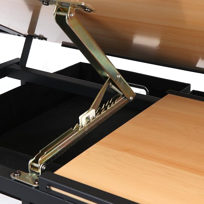 NOVA MICRODERMABRASION Adjustable Height Drafting Desk Drawing Table Tiltable Tabletop for Reading, Writing Art Craft w/Stool and Drawers
