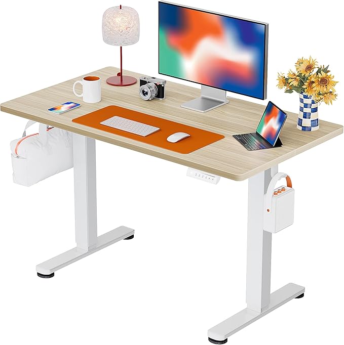ErGear Electric Standing Desk – Natural (44")