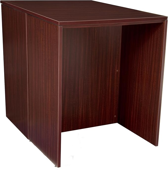 Regency Legacy Stand Up Back to Back Lateral File/Desk- Mahogany