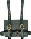 Lord of Battles Adventurer's Book or Diary Holder Handcrafted from Genuine Leather 13x18cm (Green)