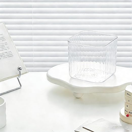 Mini Desk Trash Can Tiny Countertop Waste Basket Small Table Top Garbage Bin for Desk Top