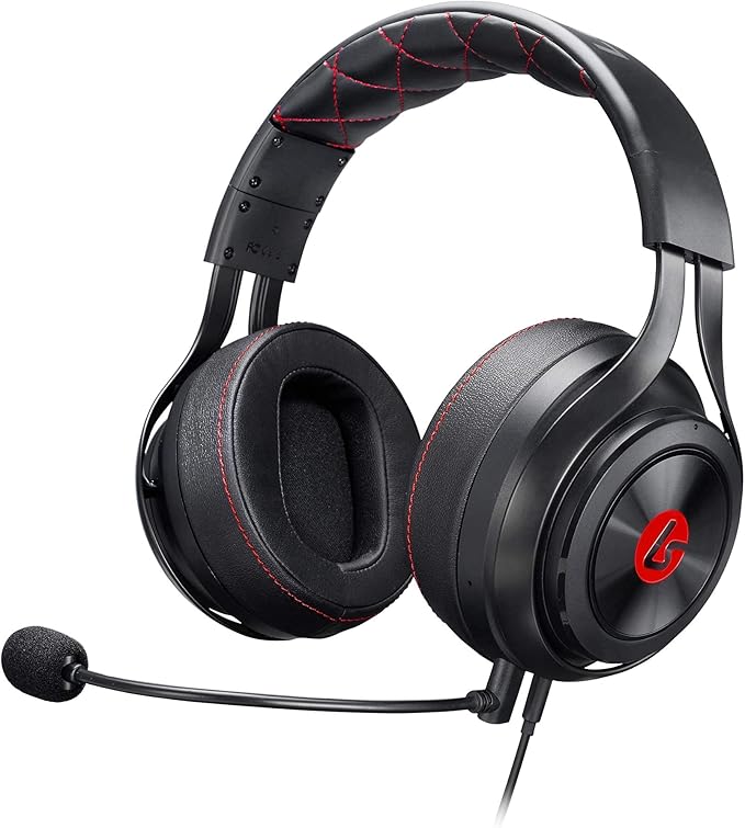 LucidSound LS25BK Gaming Headset for PC, Xbox One, PS4, PS4 Pro, Nintendo Switch - Esports Edition (Renewed)