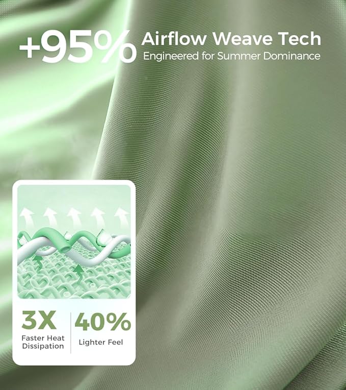 GTPLAYER Gaming Chair with Foot Rest & Pocket Spring Cushion, Breathable Fabric for Home Office Desk, Ergonomic High Back Computer Chair with Headrest & Lumbar Support, Green