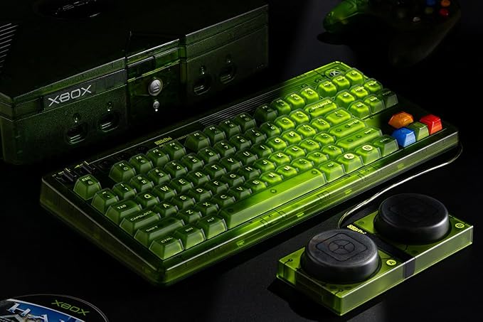 8BITDO Retro 87-Key Wireless RGB Mechanical Gaming Keyboard - Xbox Edition