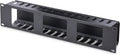 StarTech.com Horizontal 2U Server Rack Cable Management Finger Duct w/ Cover - 19" Network Rack Wire Duct Raceway Panel - Slotted Wire Duct (CMDUCT2U)