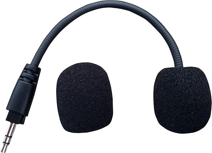 TNE HS35 Mic Replacement Detachable Game Microphone Boom for Corsair HS35 and HS45 PS4 Pro PS5 Xbox One X Computer PC Gaming Headsets 3.5mm Jack Noise Cancelling