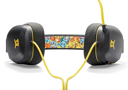 PowerA Wired Stereo Headset for Nintendo Switch and Switch 2 - Pokémon: Kanto Friends, 3.5 mm, Wired, Stereo, Officially Licensed