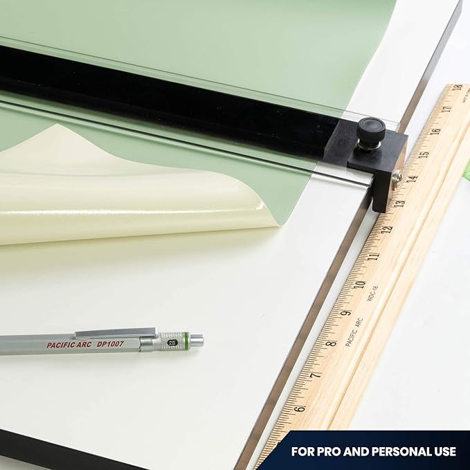 Pacific Arc Vinyl Board Cover. Self Healing and Stain Resistant Green/Ivory Sheet, 42 inches by 10 Yard Roll