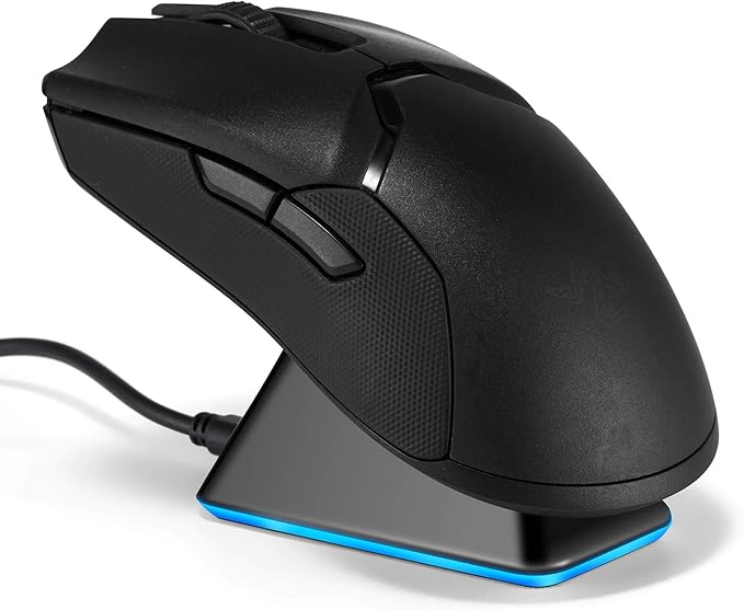 Charging Dock for Razer Mouse DeathAdder V2 Pro,Naga Pro,Viper Ultimate,and Basilisk Ultimate with 6.6 Feet Cable