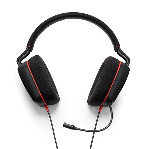 PowerA Wired Stereo Headset for Nintendo Switch 2 - Black, Officially Licensed, 50 mm Crivers, Detachable Boom Mic, On-Ear Controls, 3.5mm Jack, Compatible with Switch OLED, Switch, Switch Lite