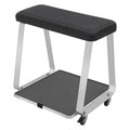 Pedicure Foot Rest for Nail Tech Nail Salon, Nail Stand,PU Leather Foot Nail Stand Rest for Home and Salon Use Pedicure Station (Black)