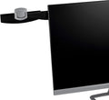3M Monitor Mount Document Clip, Mounts Right or Left with Command Adhesive, Swings Forward and Back for Easy Viewing and Storage, 30 Sheet Capacity, Black (DH240MB)- Pack of 6