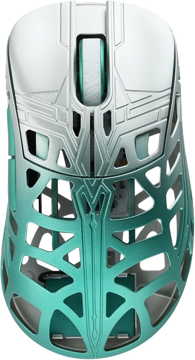 MK x WLMOUSE Sword X Magnesium Wireless 8K Mouse (OM Optical, Emerald)