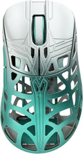 MK x WLMOUSE Sword X Magnesium Wireless 8K Mouse (Black Dot, Emerald)