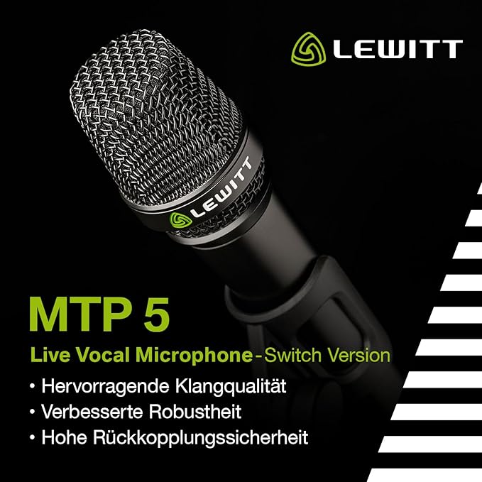Lewitt Audio MTP 5S Handheld Cardioid Dynamic Mic