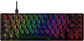 HyperX Alloy Origins 65 - Full Size Mechanical Gaming Keyboard Red Switch RGB LED Backlit Double Shot PBT Keycaps Computer Gamer Wired Linear Keyboard for PC Xbox PlayStation, Black (Renewed)