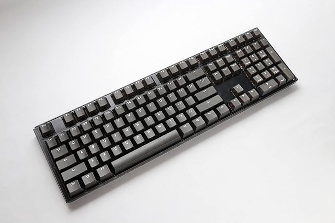 Ducky One 3 Aura Clear Black Hotswap RGB Double Shot PBT Mechanical Keyboard Cherry MX Silver