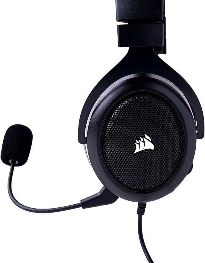TNE Replacement Game Mic Microphone Boom for Corsair HS50 HS60 HS70 Pro HS70 SE PS4 PS5 Xbox One Series S X Nintendo Switch Computer PC Mac Gaming Headsets