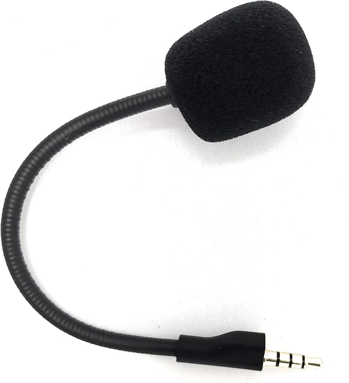 TNE Replacement Game Mic for Steelseries Arctis 1 Headphones Detachable Microphone Boom for Steelseries Arctis 1 PS4 Pro PS5 Xbox One X Computer PC Gaming Headsets 3.5mm Jack Noise Cancelling