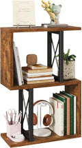 IBUYKE Desktop Bookshelf, 3-Tier Table Bookcase Shelves Storage Organizer Hutch for Office/Dorm, Solid Ability Desk Shelve UTMZ011H