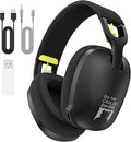 FEIYING Wireless Gaming Headset, Wireless Bluetooth Gaming Headphones, 2.4GHz USB Wired Built in Mic, Bluetooth 5.3 Gaming Headset Compatible with PS5, PS4, Switch, PC, Mac